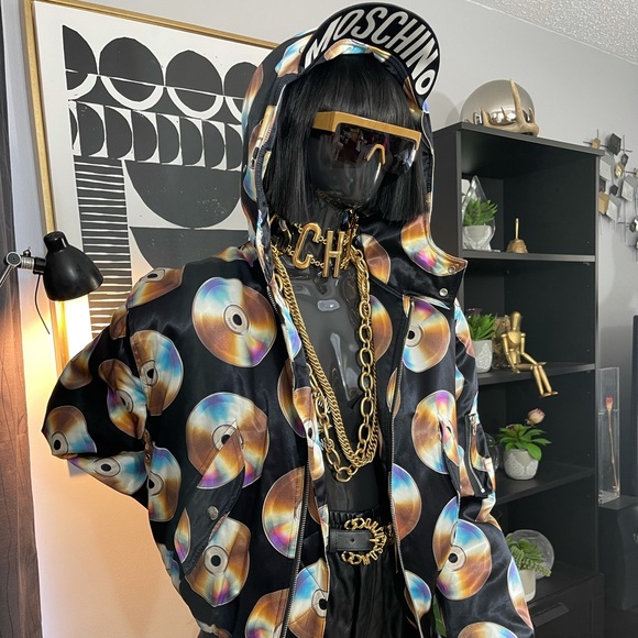 Moschino x H&M Limited Edition CD Unisex Bomber Jacket - Picture 7 of 14